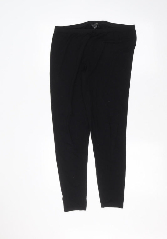 Primark Womens Black   Trousers  Size L L26 in