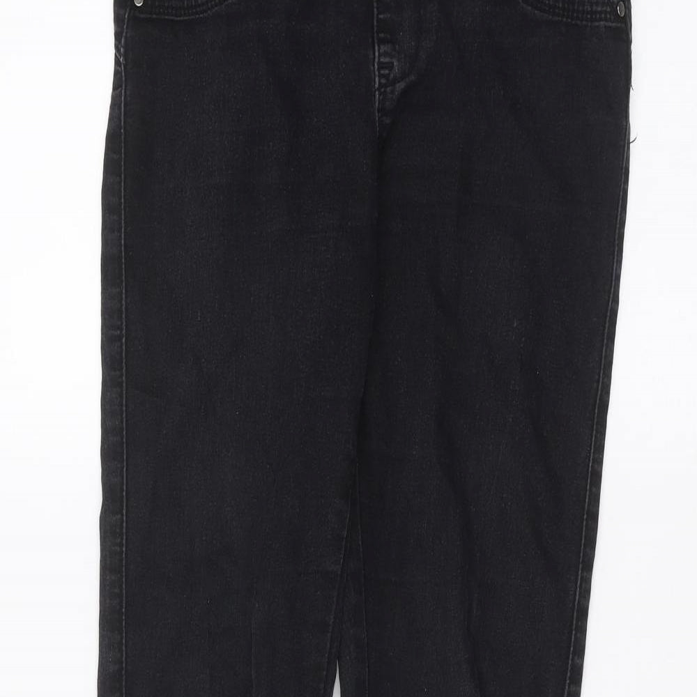 Denim & Co. Womens Black   Skinny Jeans Size 6 L27 in
