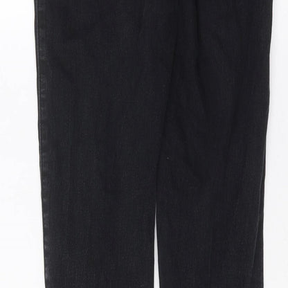 Denim & Co. Womens Black   Skinny Jeans Size 6 L27 in
