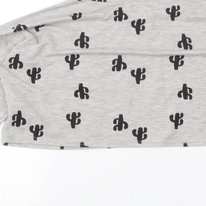 Boohoo Womens Grey   Basic T-Shirt Size S