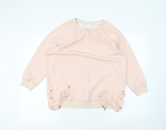Womens UK Size 14 NINE Pink Pullover Jumper