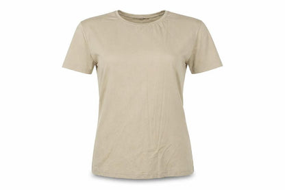 Hennes Womens Beige   Basic T-Shirt Size L