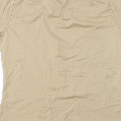 Hennes Womens Beige   Basic T-Shirt Size L