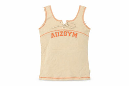 AZ collection Womens Beige   Basic Tank Size L