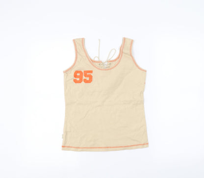 AZ collection Womens Beige   Basic Tank Size L