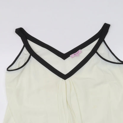 Womens UK Size 16 Per Una White Basic Blouse