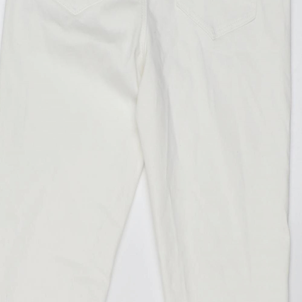 DENIM CO Womens White   Skinny Jeans Size 12 L25 in