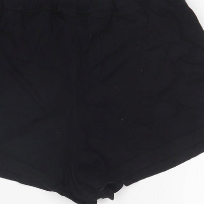 Atmosphere Womens Black Floral  Hot Pants Shorts Size 12