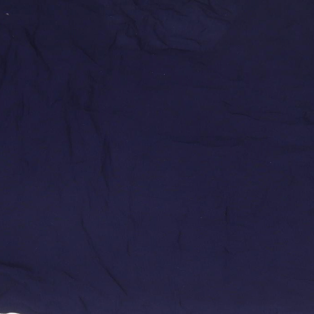 Papaya Womens Blue   Basic T-Shirt Size 10