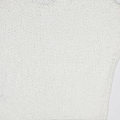 Womens UK Size S NEXT White Basic T-Shirt