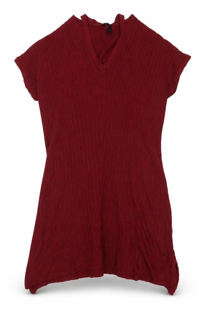 Womens UK Size 14 Select Red Basic T-Shirt
