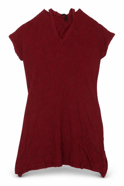 Womens UK Size 14 Select Red Basic T-Shirt