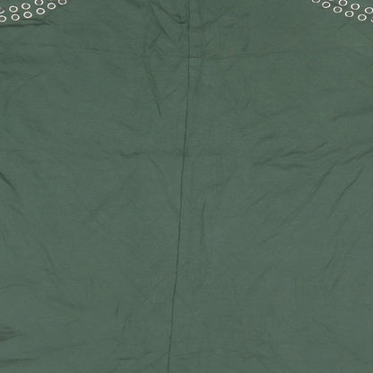 Womens UK Size 10 Select Green Basic T-Shirt
