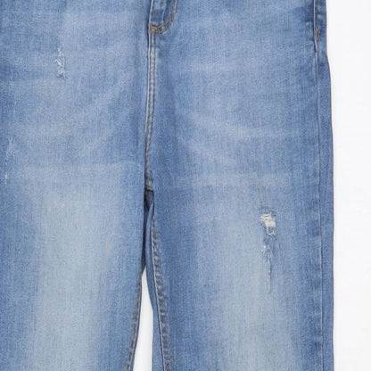 DENIM CO Womens Blue   Skinny Jeans Size 10 L27 in