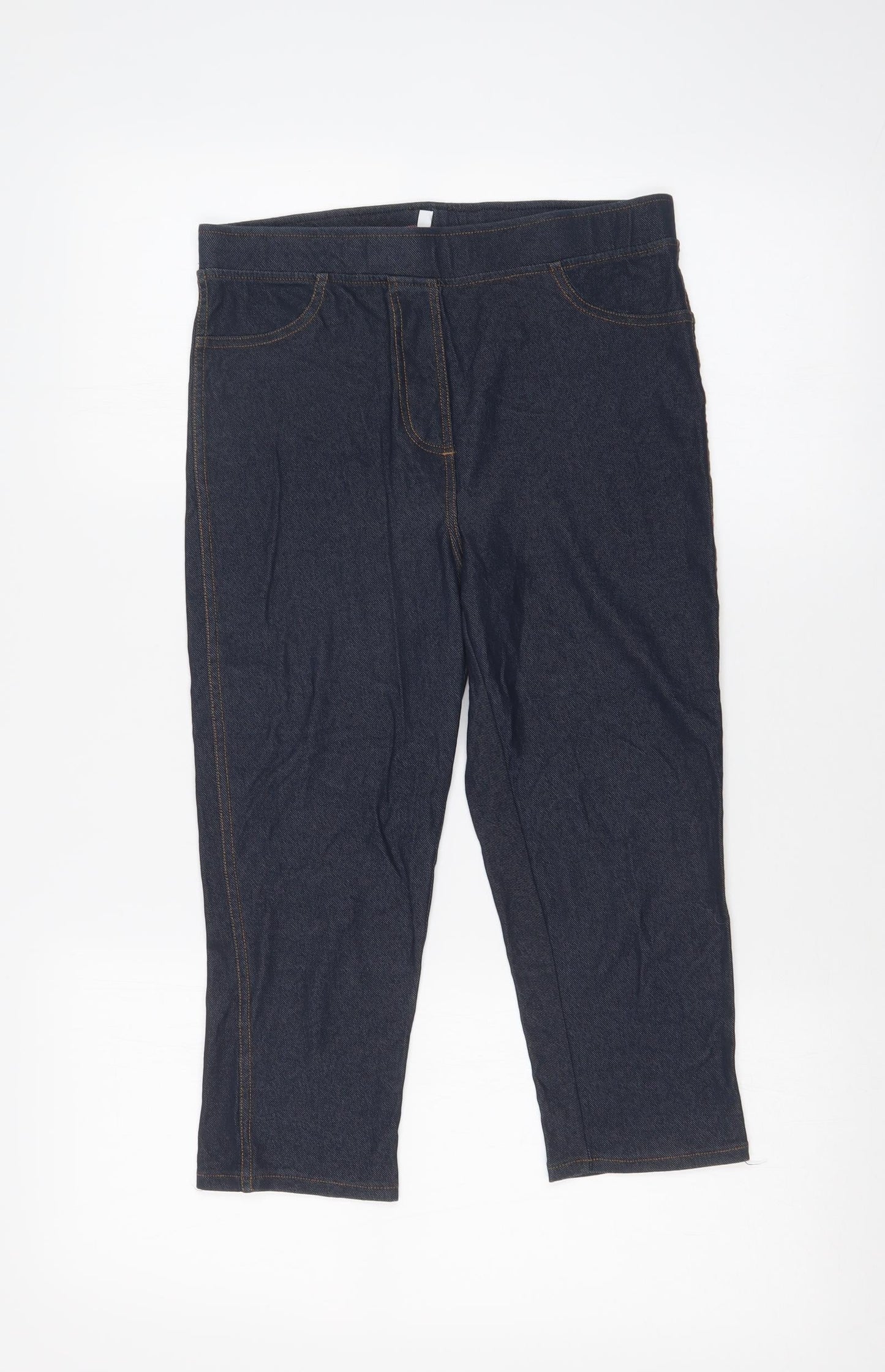 Womens UK Size 10 Papaya  Jegging Blue Leggings