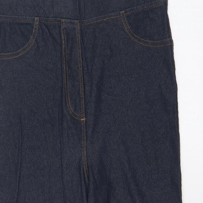 Womens UK Size 10 Papaya  Jegging Blue Leggings