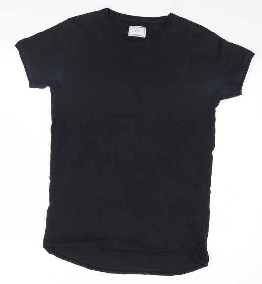Preworn Mens Black    T-Shirt Size L
