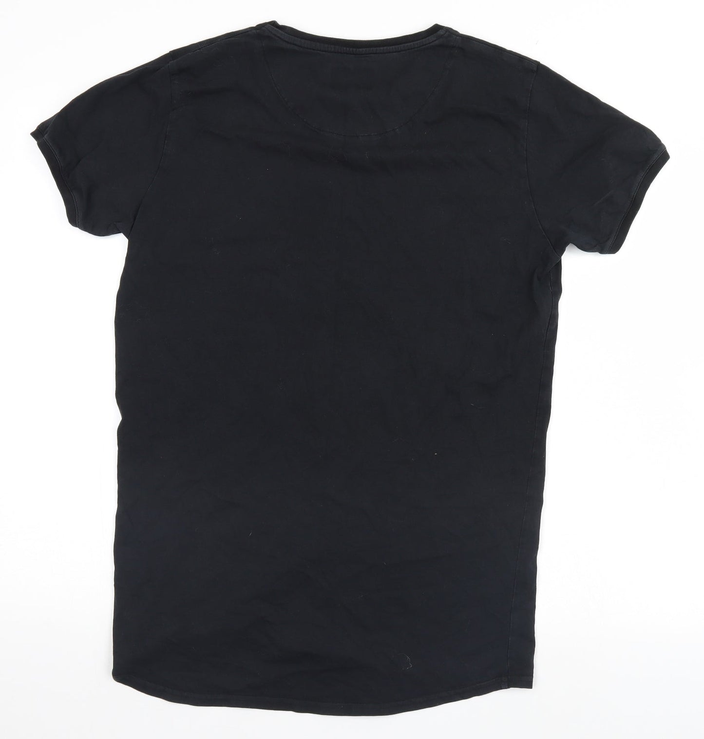 Preworn Mens Black    T-Shirt Size L