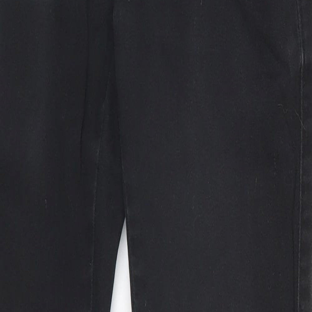 Denim & Co. Womens Black   Straight Jeans Size S L28 in