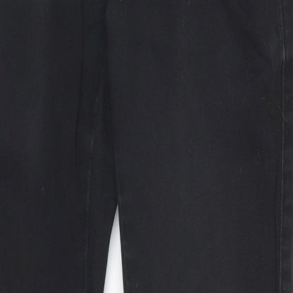 Denim & Co. Womens Black   Straight Jeans Size S L28 in