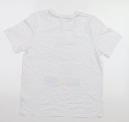 DREAM Womens White   Basic T-Shirt Size 12  - Here comes the Queen