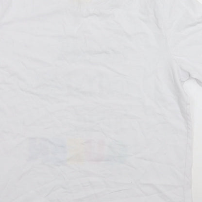 DREAM Womens White   Basic T-Shirt Size 12  - Here comes the Queen