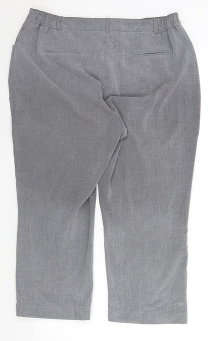 Capsule  Womens Grey   Trousers  Size 16 L23 in