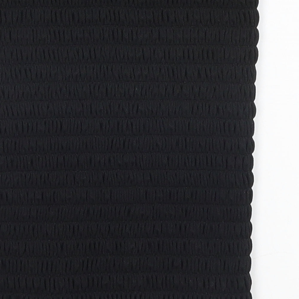 Boohoo Womens Black   Basic Tank Size 6