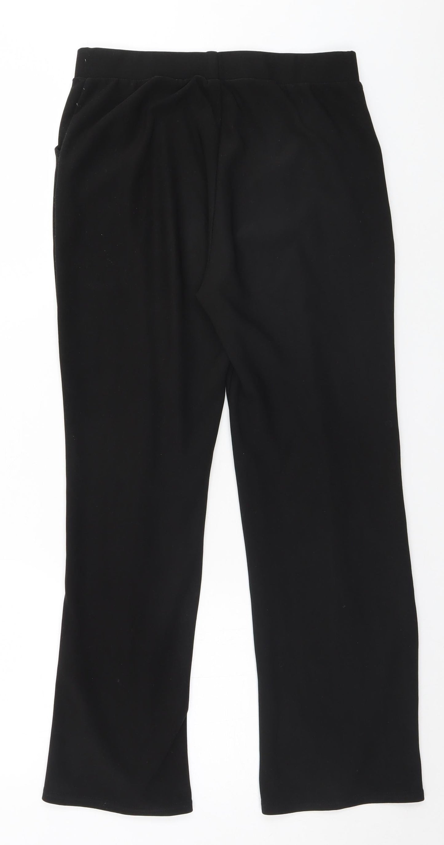 Womens UK Size 8 Preworn Regular Fit Jegging Black Trousers