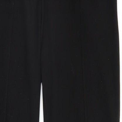 Womens UK Size 8 Preworn Regular Fit Jegging Black Trousers