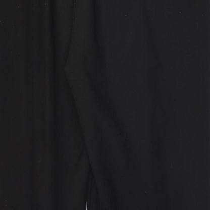 Womens UK Size 8 Preworn Regular Fit Jegging Black Trousers