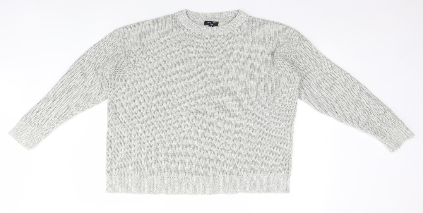 New Look Mens Grey   Pullover Jumper Size M