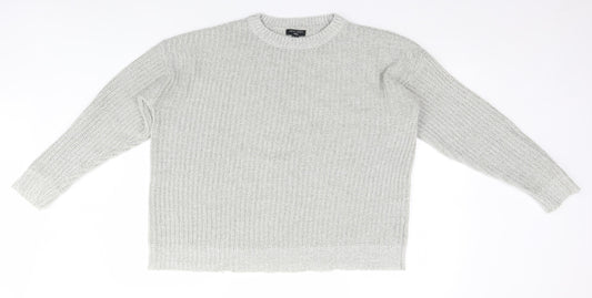 New Look Mens Grey   Pullover Jumper Size M