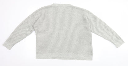 New Look Mens Grey   Pullover Jumper Size M