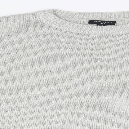 New Look Mens Grey   Pullover Jumper Size M