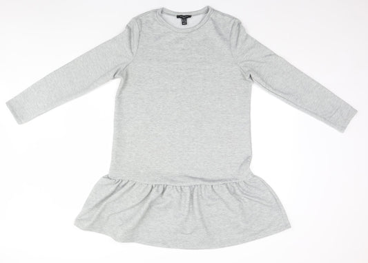Womens UK Size 14 New Look Grey Pullover Jumper