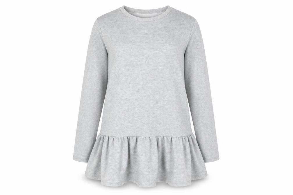 Womens UK Size 14 New Look Grey Pullover Jumper