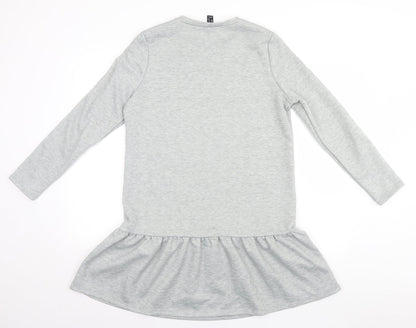 Womens UK Size 14 New Look Grey Pullover Jumper