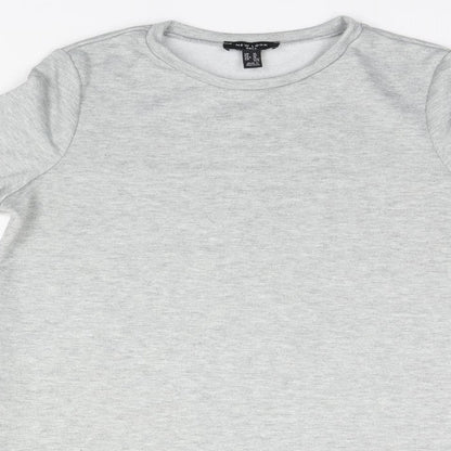 Womens UK Size 14 New Look Grey Pullover Jumper