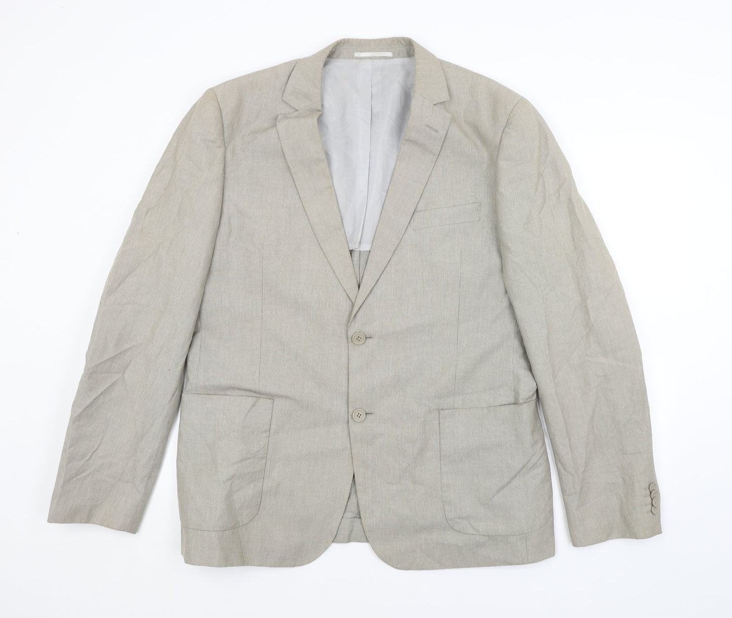 Mens UK Size  Preworn Grey Jacket