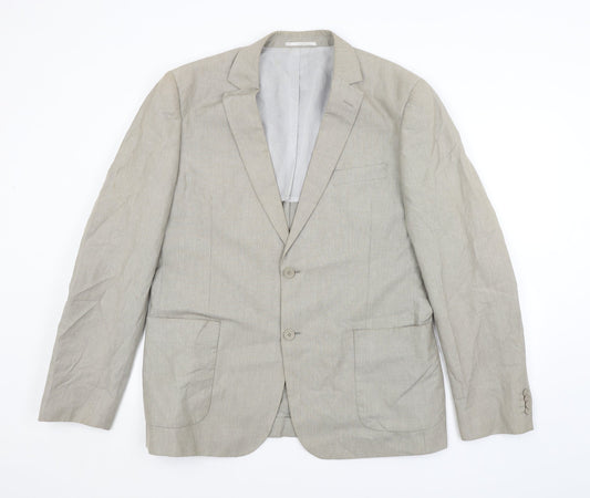 Mens UK Size  Preworn Grey Jacket