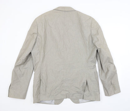 Mens UK Size  Preworn Grey Jacket