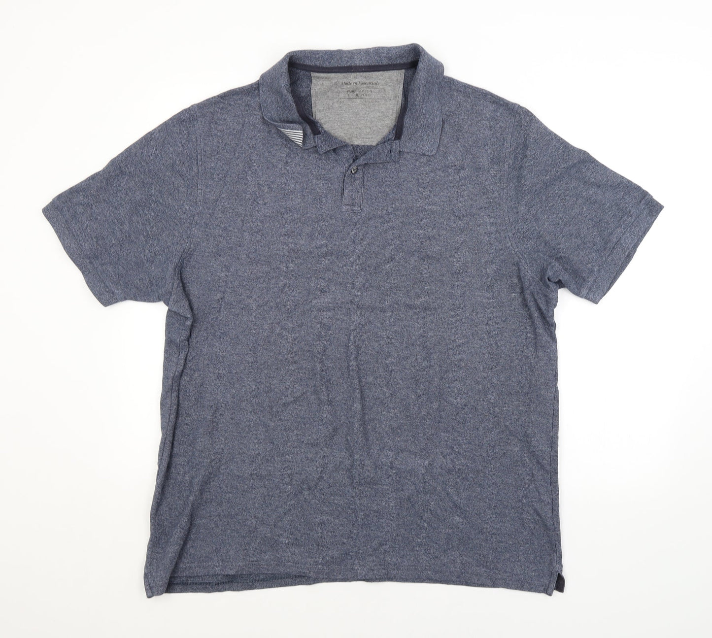 Preworn Mens Blue    Polo Size 2XL