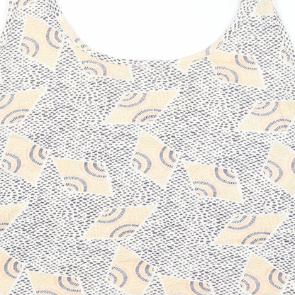 Womens UK Size S VERO MODA Multicoloured Cropped Tank
