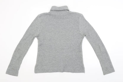 Womens UK Size  Preworn Grey Pullover Jumper