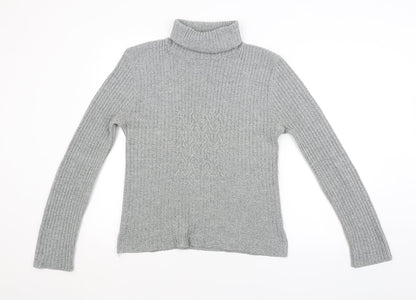 Womens UK Size  Preworn Grey Pullover Jumper