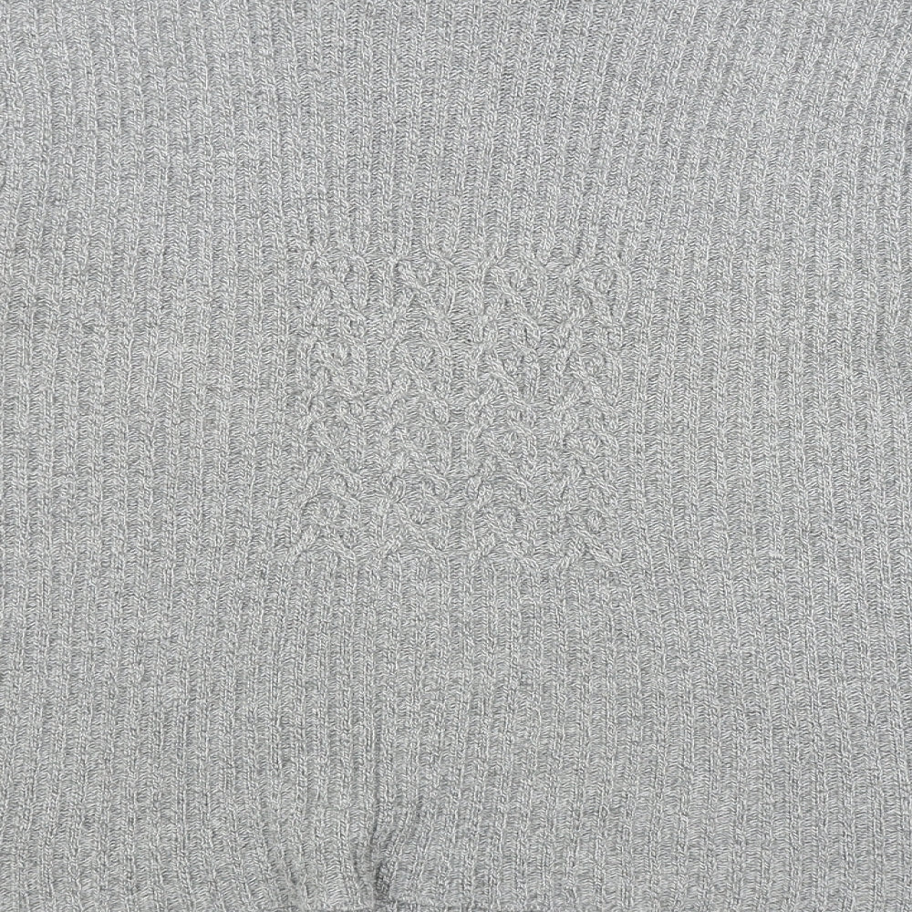 Womens UK Size  Preworn Grey Pullover Jumper
