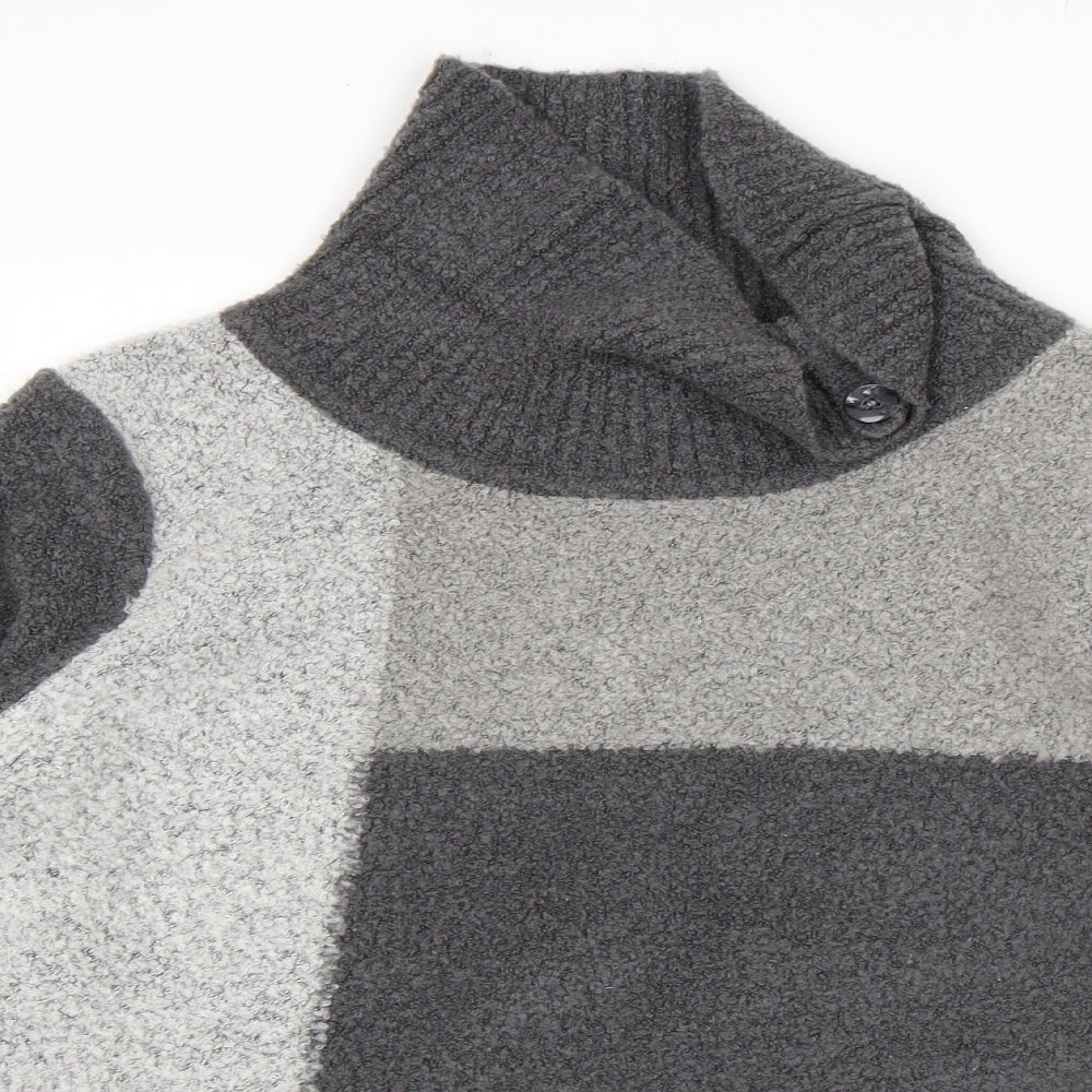 Womens UK Size M BM Grey Pullover Jumper