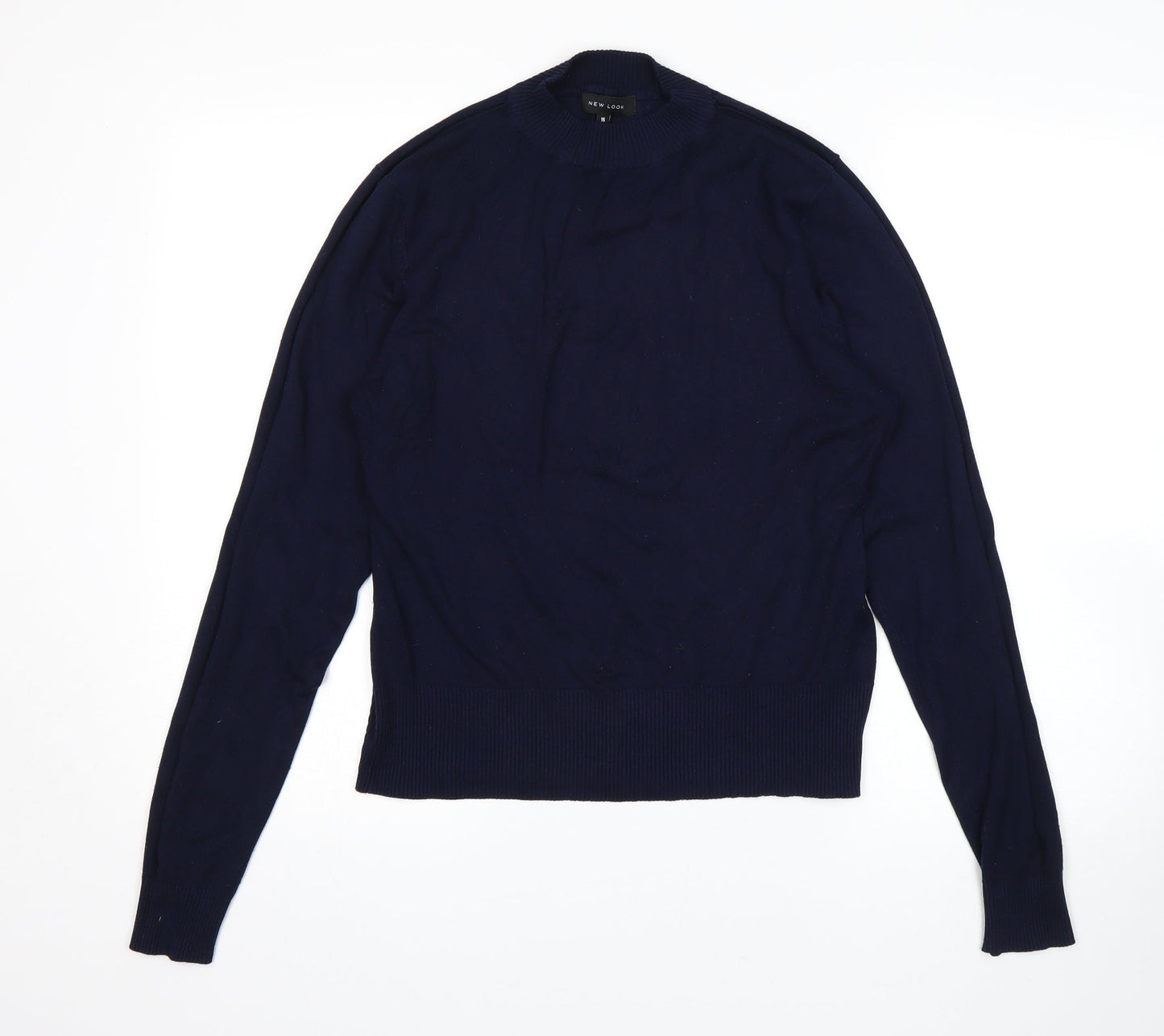 Womens UK Size 16 New Look Blue Pullover Jumper