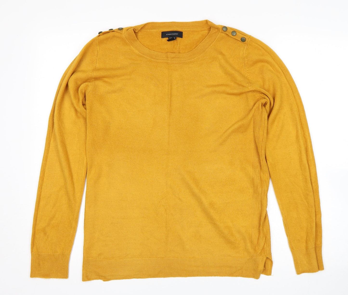 Atmosphere Womens Yellow   Pullover Jumper Size 12